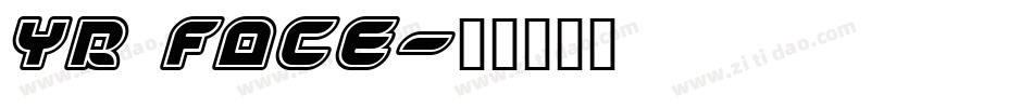 YR FACE字体转换